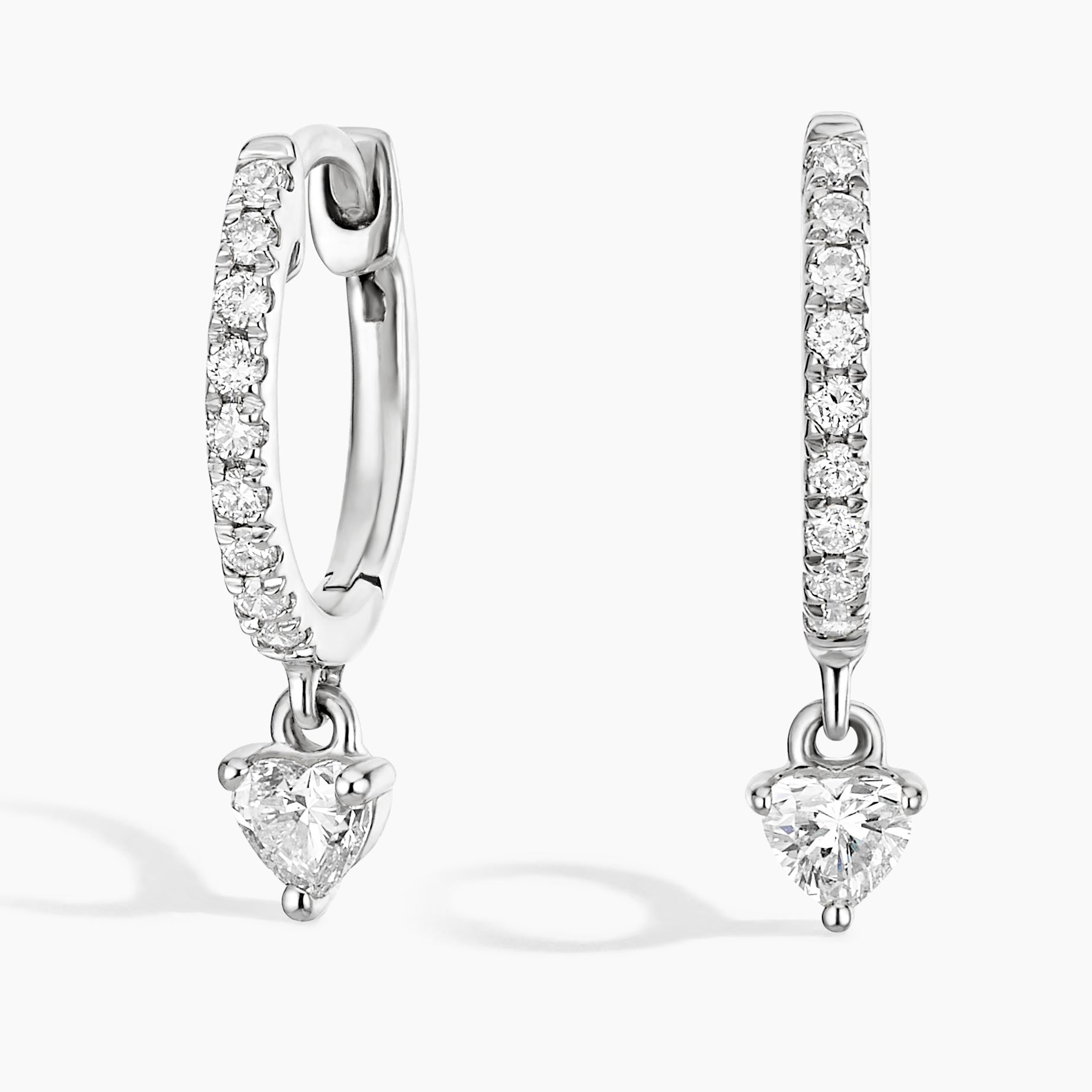 Roxane Lab Diamond Drop Earrings (0.15 ct * 2 ) 18K Gold