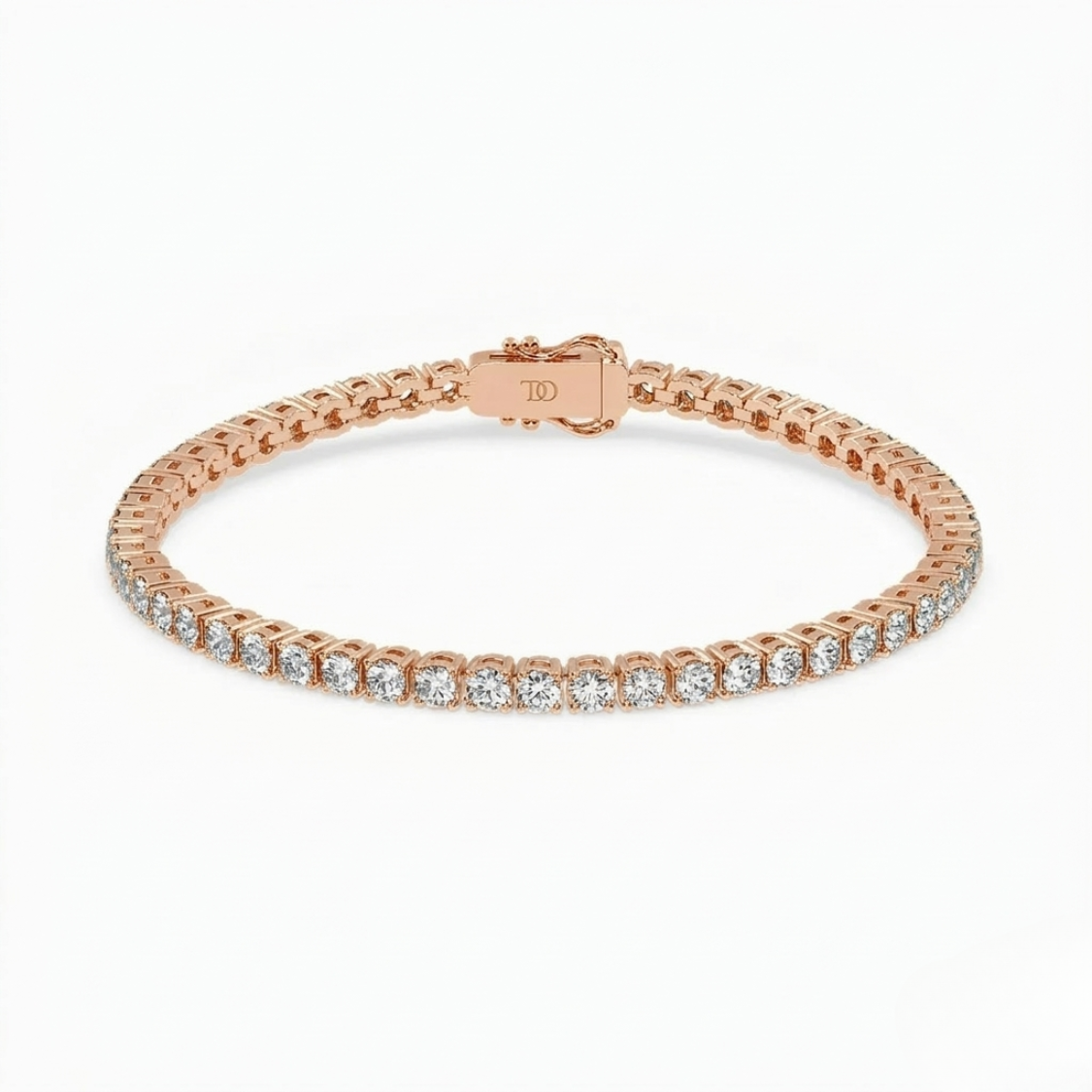 Round Tennis Lab Diamond Bracelet (10 ct. tw.) 18K Gold