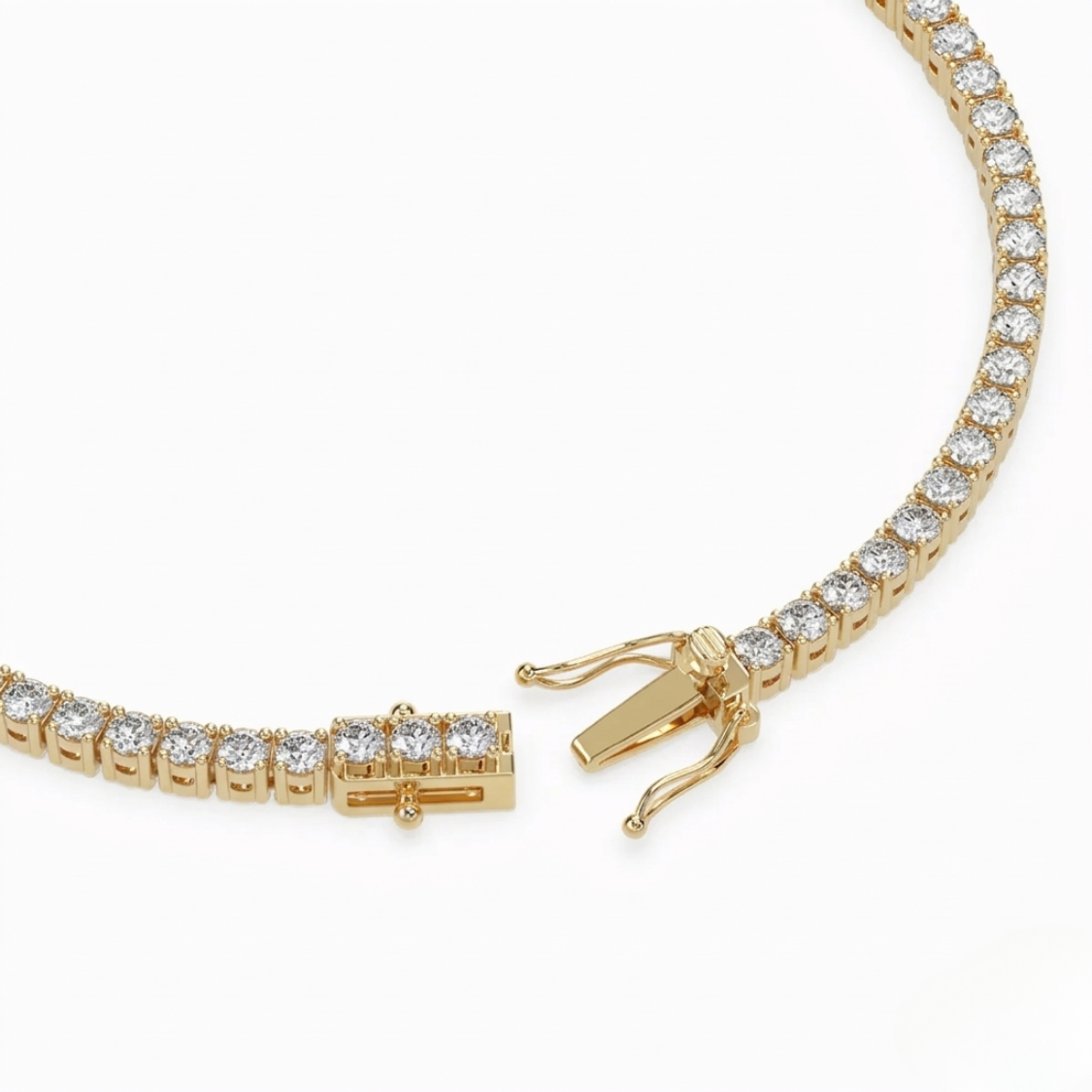 Round Tennis Lab Diamond Bracelet (2 ct. tw.) 18K Gold