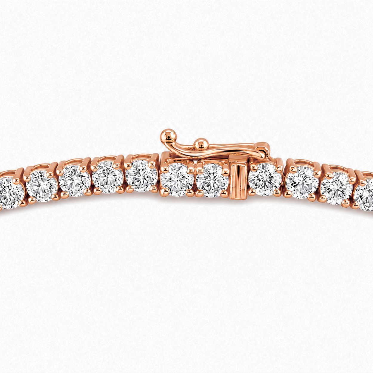 13 Carat Tennis Classic Lab Grown Diamond Necklace 18K Gold | 16.5 in ∼ 42.5 cm