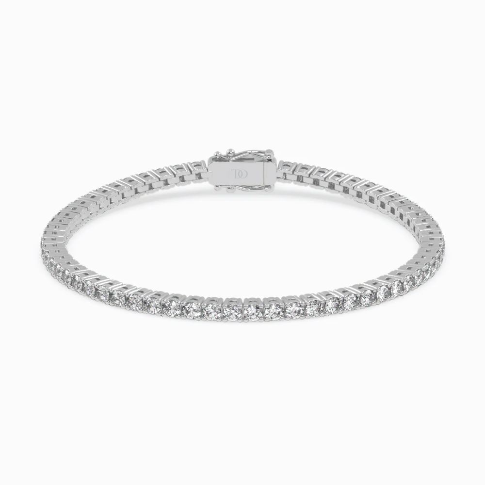 Round Tennis Lab Diamond Bracelet (2 ct. tw.) 18K Gold
